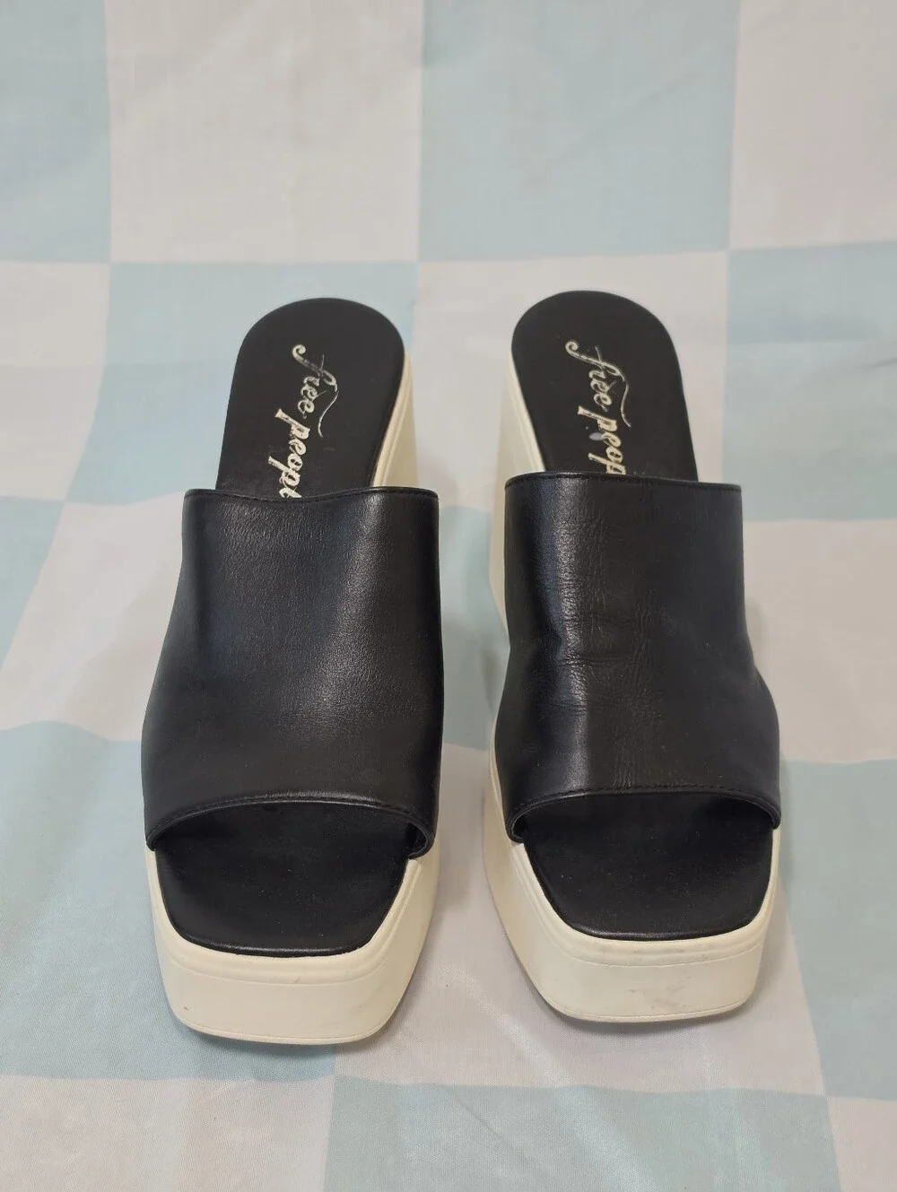 Free People Zoe Platform Slide Sandals 40